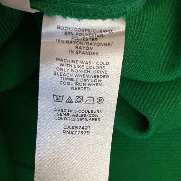 Ann Taylor Belted Seamed Pencil Skirt Kelly Green - Picture 9 of 9